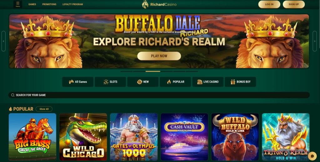 RichardCasino Casino gives