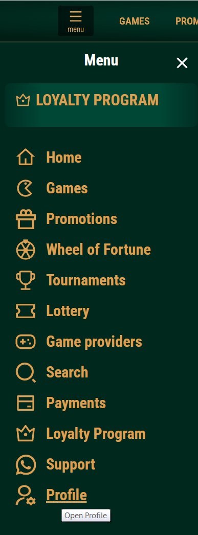 Richard Casino gives