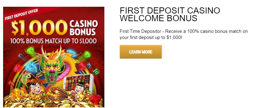 Caesar 1st deposit
