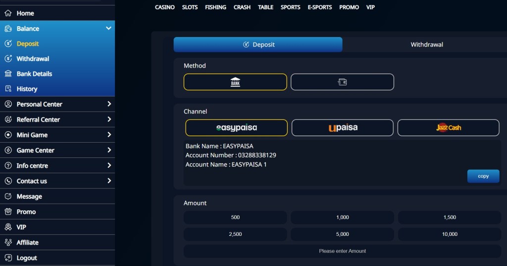 EA Club Casino gives