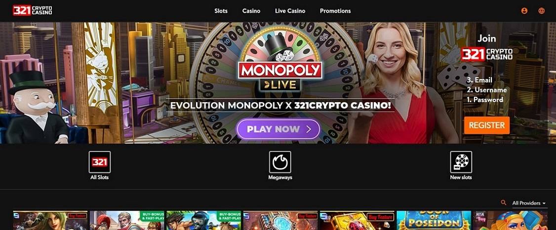 321crypto first screen