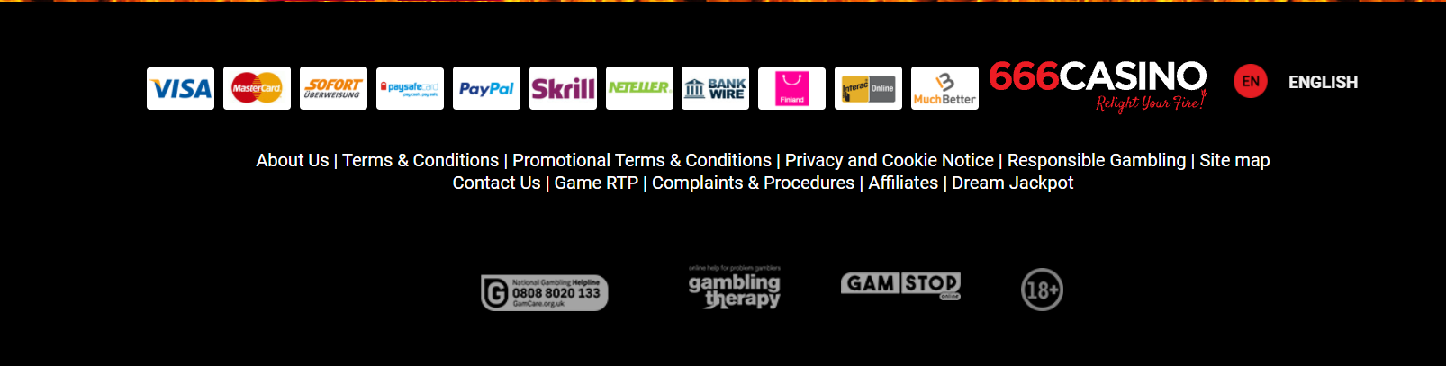 666Casino deposits