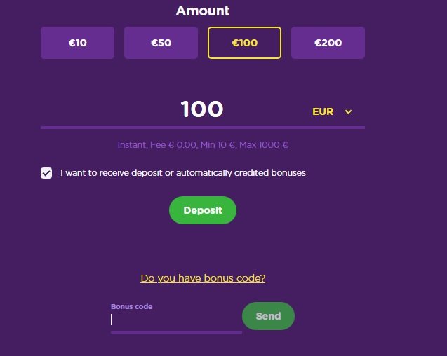 Casiqo first screen