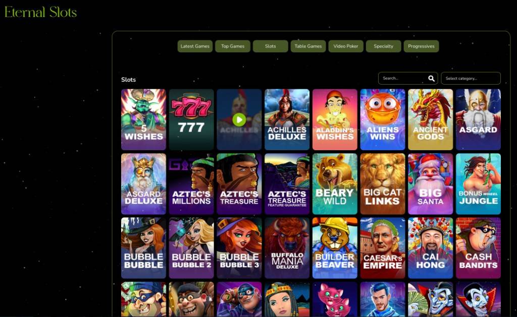 Eternal Slots Casino gives
