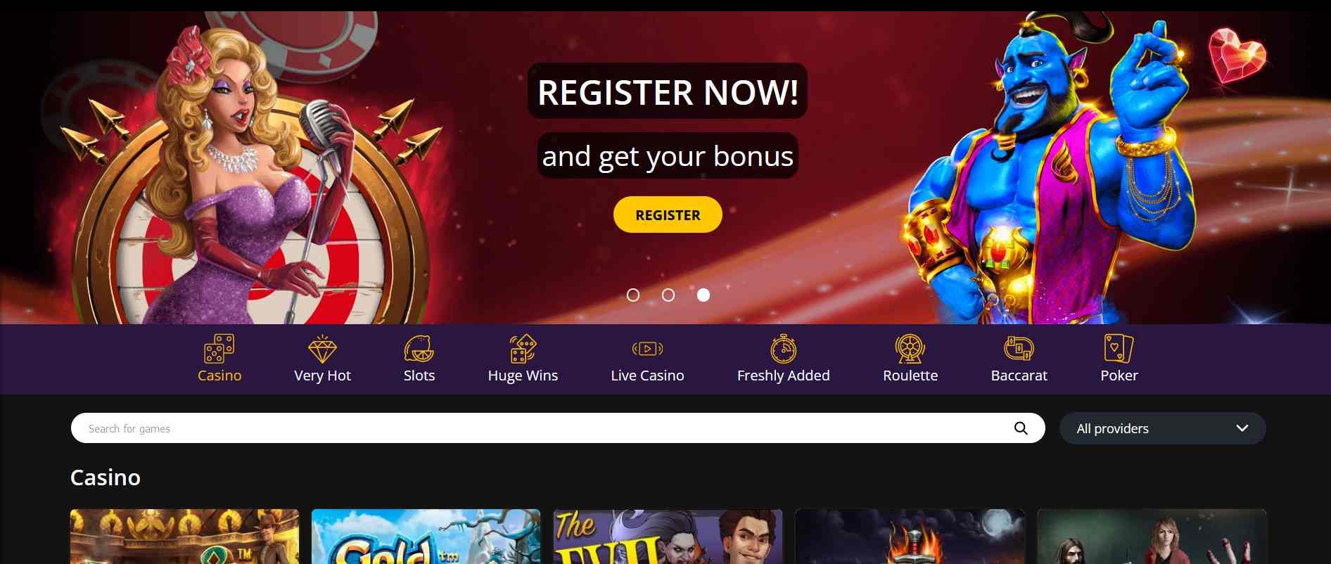 Fortusino first screen