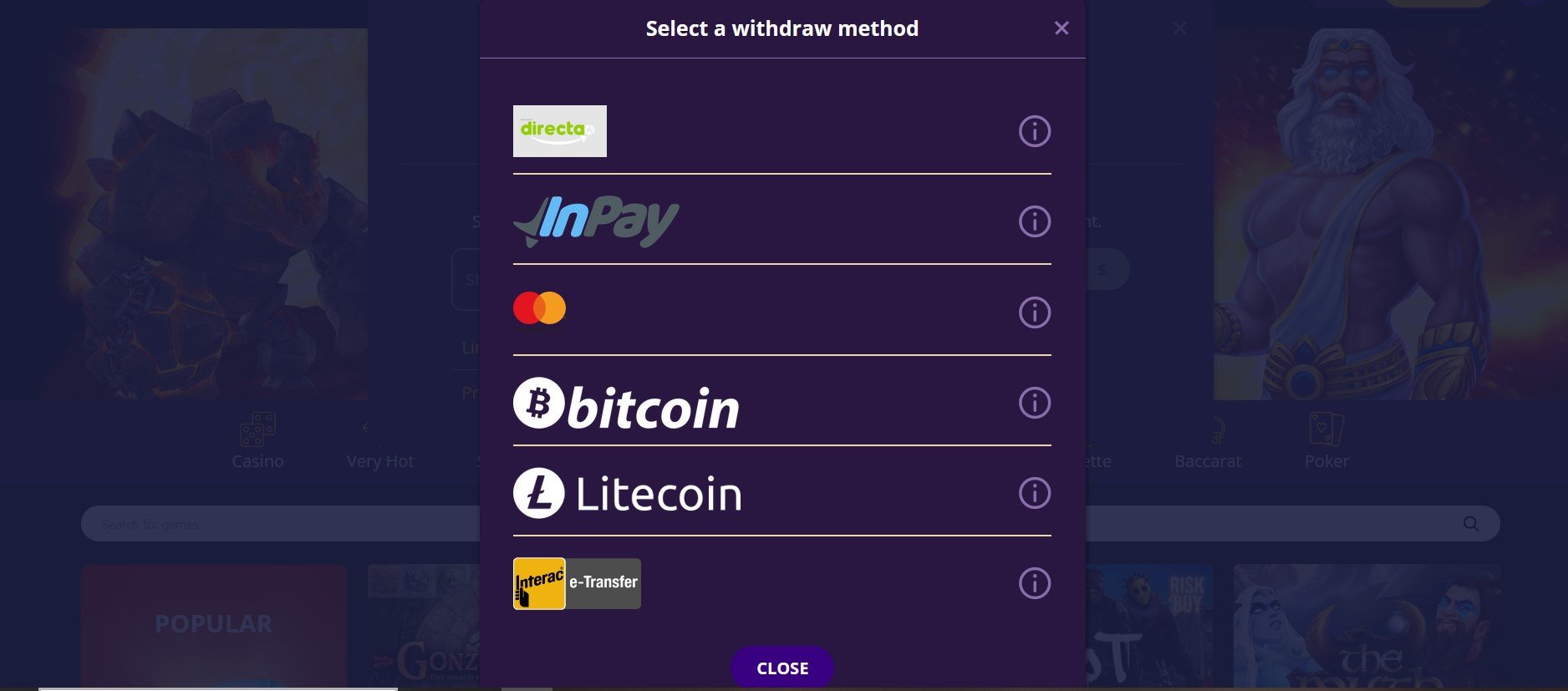 Fortusino withdrawal