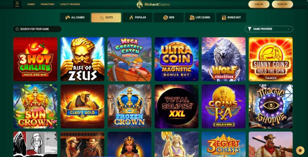 RichardCasino Casino gives