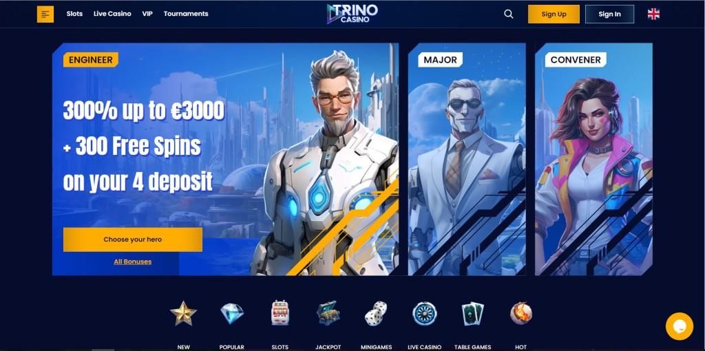 Trino Casino gives