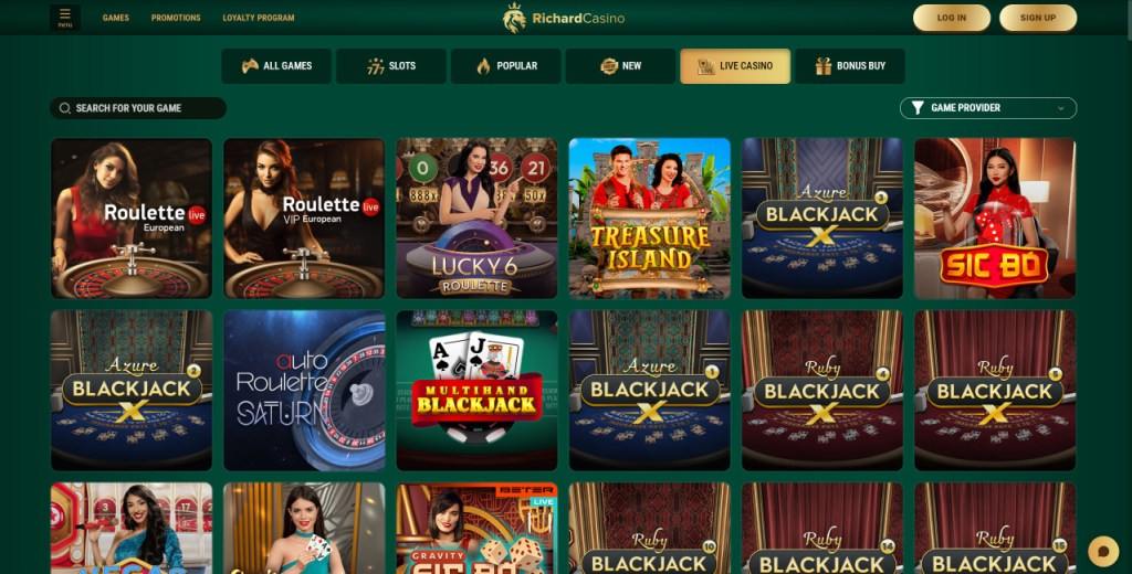 RichardCasino Casino gives