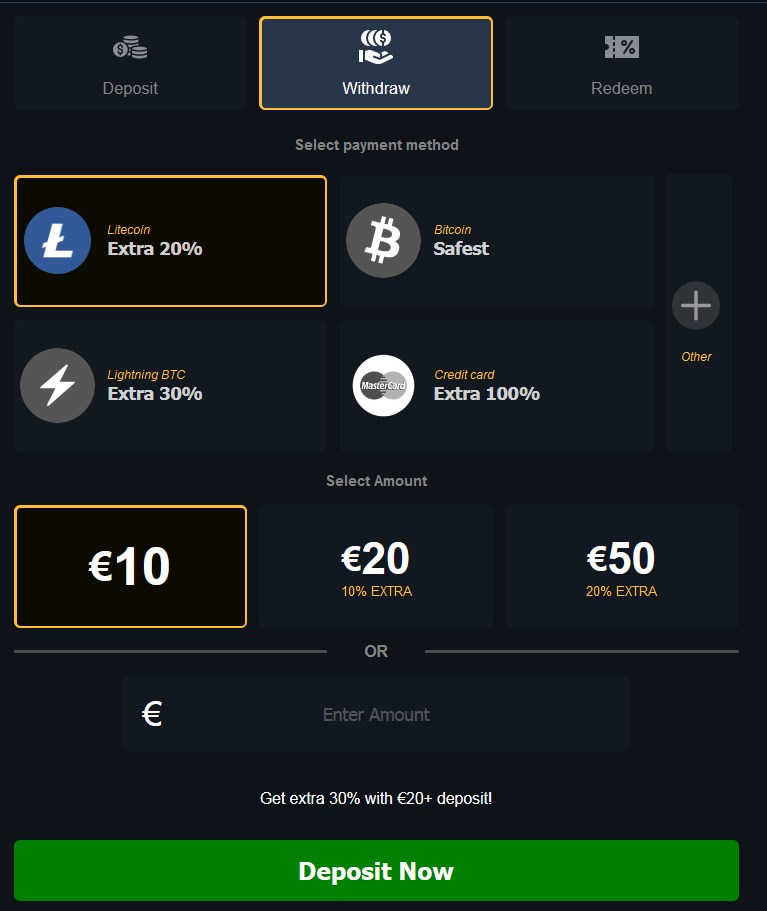 Brango Casino gives