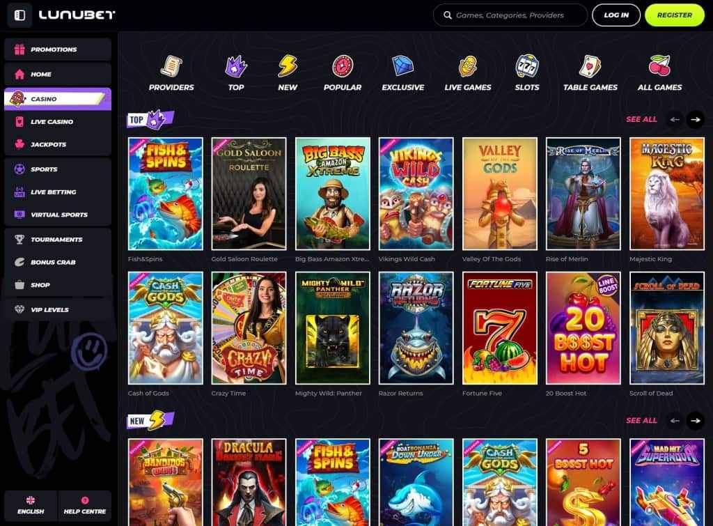 Lunubet Casino gives