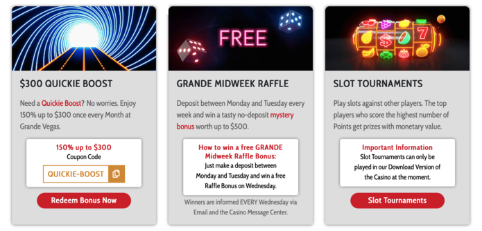 Grande Vegas Monday