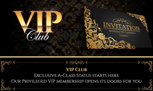 Bovegas vip bonus