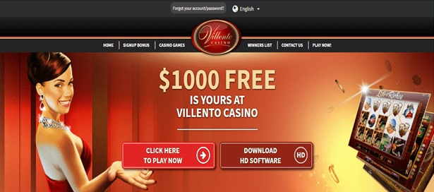 Villento first screen
