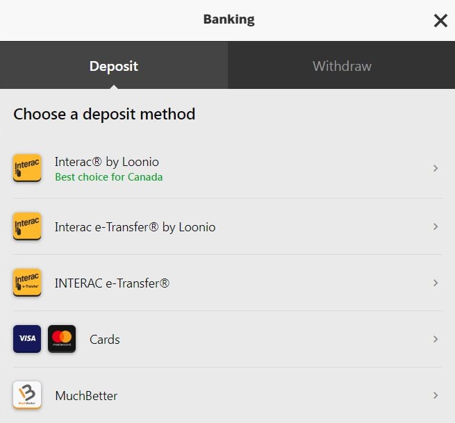 Betway Casino gives