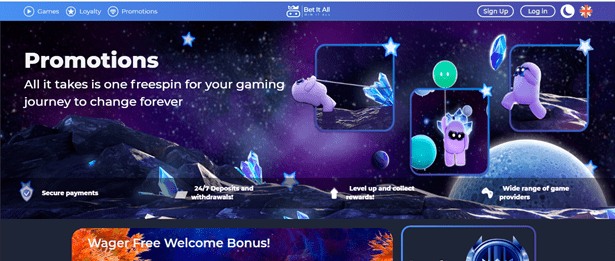 Bet promo