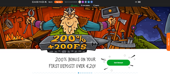 Casino X Casino gives
