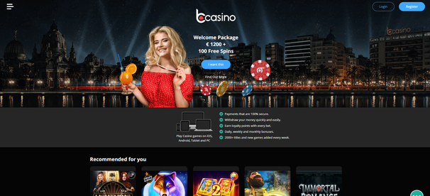 Bcasino Casino gives