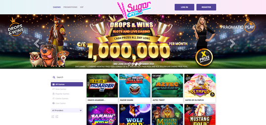 Sugar first screen