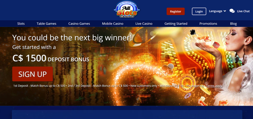 All slots first screen