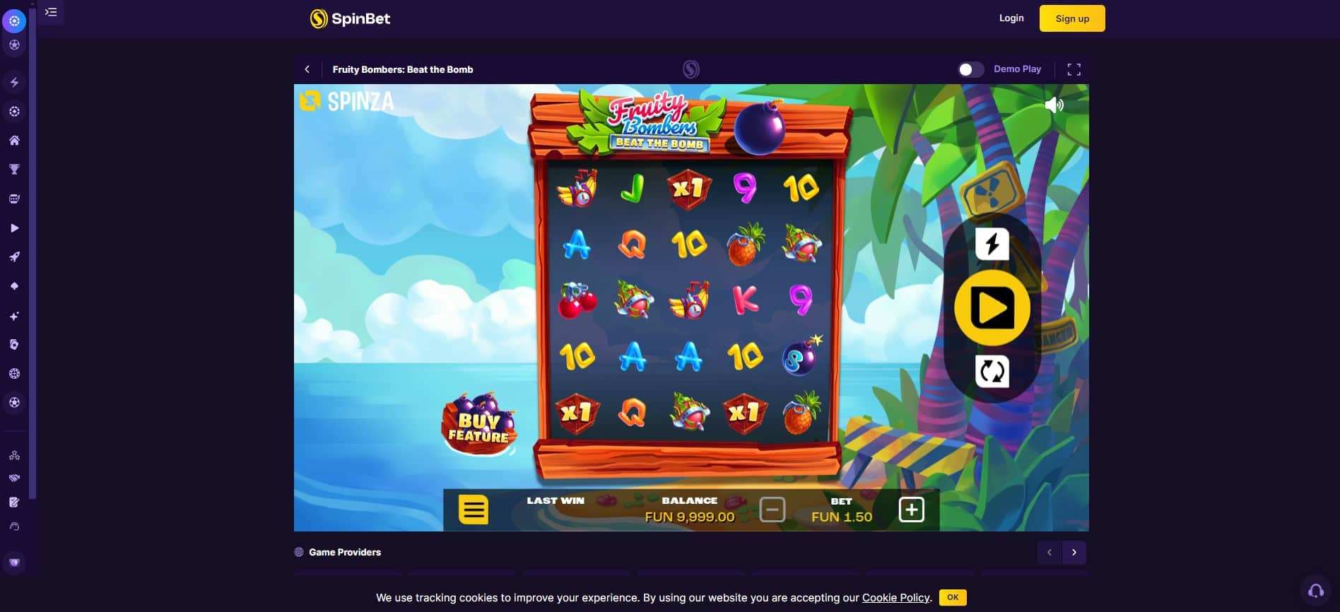 Spinbet Casino gives