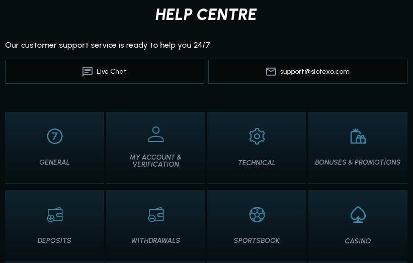 Slotexo Casino gives