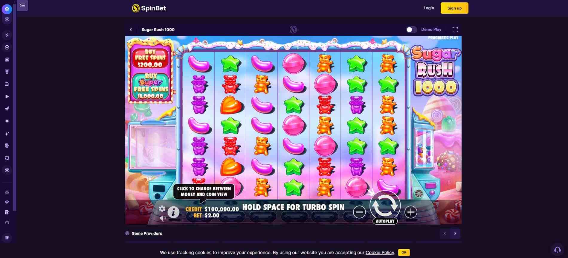 Spinbet Casino gives