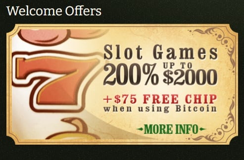 Welcome bonus